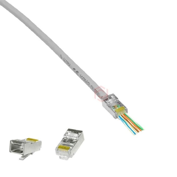 FRISBY FNW-RJ4532N CAT6 EZRJ-45 YENİ NESİL UTP METAL KONNEKTÖR 100 LÜ KUTU FRISBY FNW-RJ4532N CAT6 EZRJ-45 YENİ NESİL UTP METAL KONNEKTÖR 100 LÜ KUTU