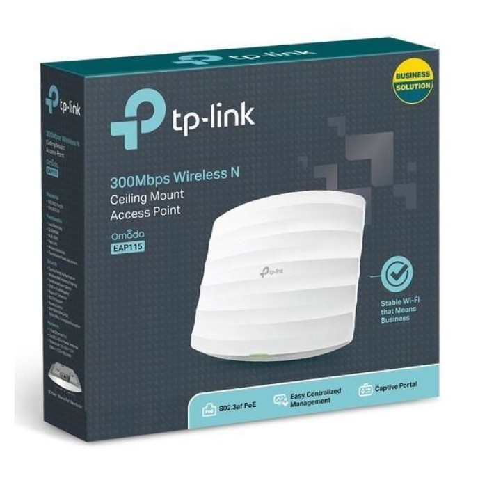 TP-LINK EAP115 300MBPS KABLOSUZ TAVAN TIPI ACCESS POINT TP-LINK EAP115 300MBPS KABLOSUZ TAVAN TIPI ACCESS POINT