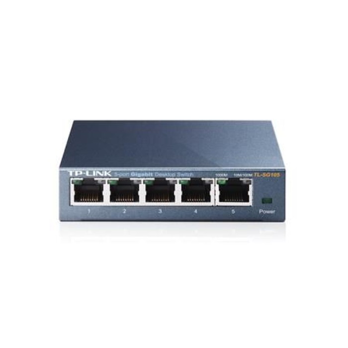 TP-LINK TL-SG105 5 PORT GIGABIT METAL SWITCH TP-LINK TL-SG105 5 PORT GIGABIT METAL SWITCH