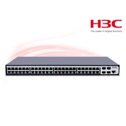 H3C S1850-52P 48 PORT GIGABIT + 4X1GB SFP UPLINK WEB YONETILEBILIR L2 RACKMOUNT SWITCH