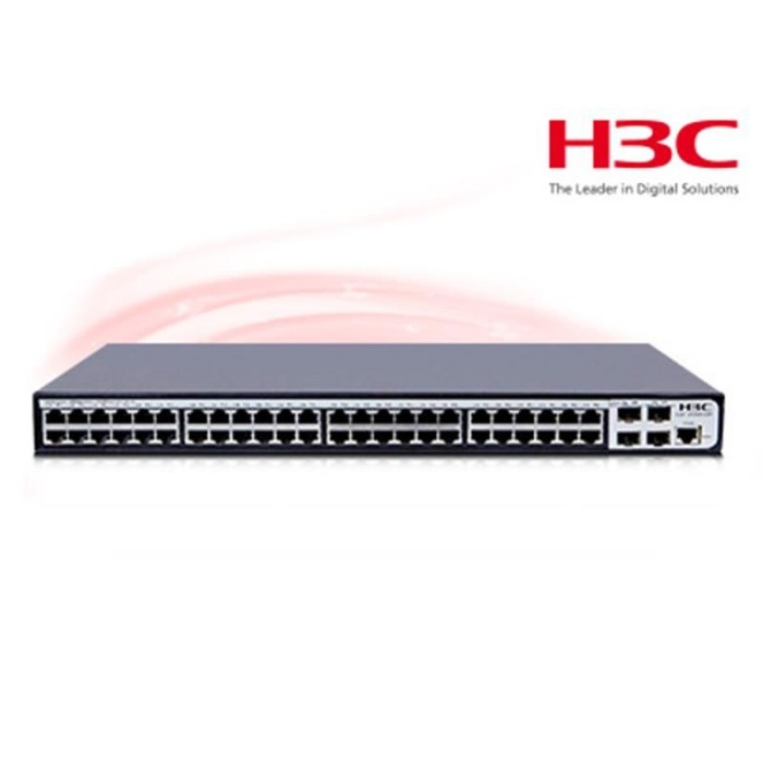 H3C S1850-52P 48 PORT GIGABIT + 4X1GB SFP UPLINK WEB YONETILEBILIR L2 RACKMOUNT SWITCH H3C S1850-52P 48 PORT GIGABIT + 4X1GB SFP UPLINK WEB YONETILEBILIR L2 RACKMOUNT SWITCH