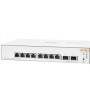 HPE ARUBA JL680A 8 PORT GIGABIT+2X1GB SFP UPLINK L2+ YONETILEBILIR RACKMOUNT SWITCH HPE ARUBA JL680A 8 PORT GIGABIT+2X1GB SFP UPLINK L2+ YONETILEBILIR RACKMOUNT SWITCH