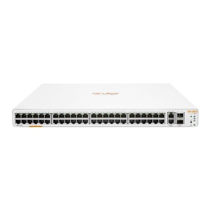 HPE INSTANT ON JL808A 48 PORT GIGABIT + 2X10GBSFP /2X10GB RJ45 UPLINK YONETILEBILIR RACKMOUNT SWITCH HPE INSTANT ON JL808A 48 PORT GIGABIT + 2X10GBSFP /2X10GB RJ45 UPLINK YONETILEBILIR RACKMOUNT SWITCH