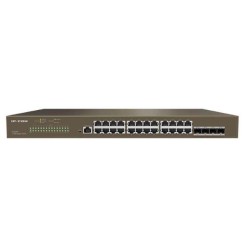 IP-COM G5328F 24 PORT GIGABIT + 4X1GB SFP UPLINK L3 YONETILEBILIR RACKMOUNT SWITCH