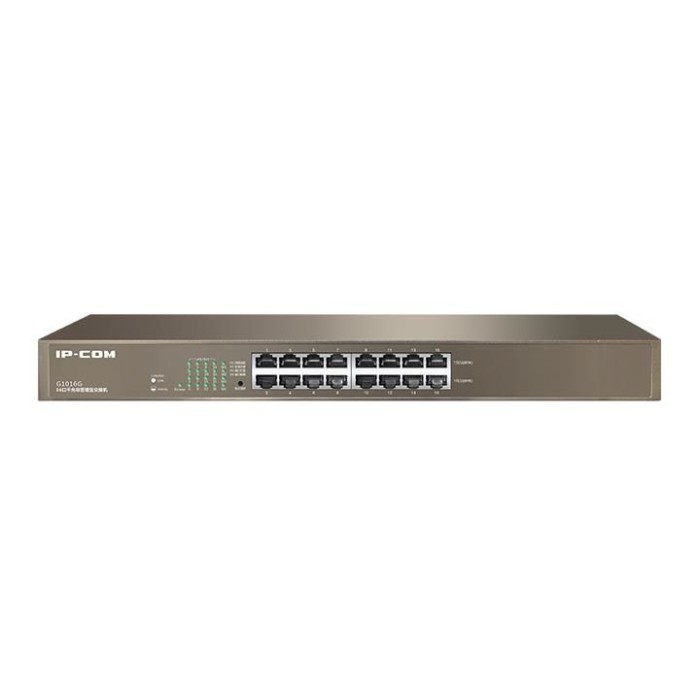 IP-COM G1016G 16 PORT 10/100/1000 RACKMOUNT SWITCH IP-COM G1016G 16 PORT 10/100/1000 RACKMOUNT SWITCH