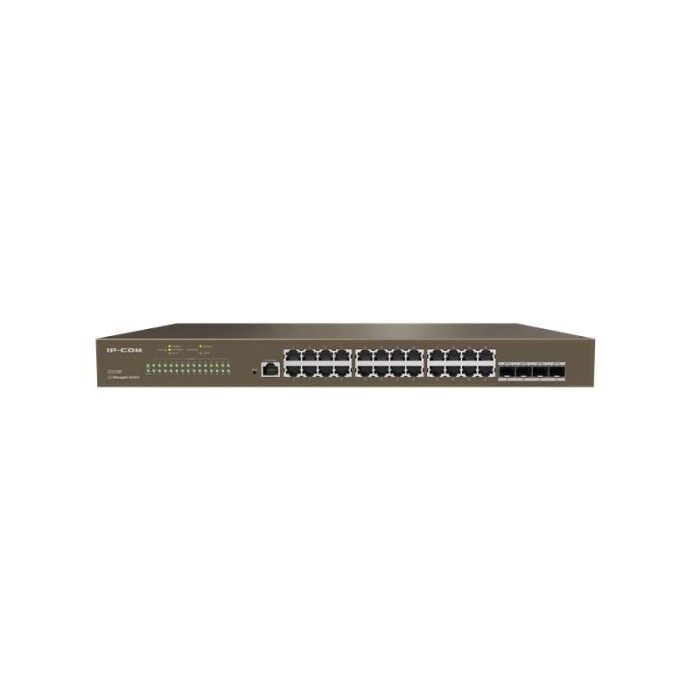 IP-COM G3328F 24 PORT GIGABIT + 4X1GB SFP UPLINK L2 CLOUD YÖNETİLEBİLİR RACKMOUNT SWITCH IP-COM G3328F 24 PORT GIGABIT + 4X1GB SFP UPLINK L2 CLOUD YÖNETİLEBİLİR RACKMOUNT SWITCH