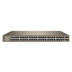 IP-COM G3350F 48 PORT GIGABIT + 2X10GB SFP UPLINK L2 CLOUD YÖNETİLEBİLİR RACKMOUNT SWITCH