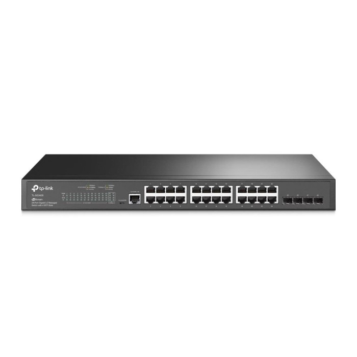 TP-LINK TL-SG3428 24 PORT GIGABIT+ 4XGB SFP SWITCH TP-LINK TL-SG3428 24 PORT GIGABIT+ 4XGB SFP SWITCH
