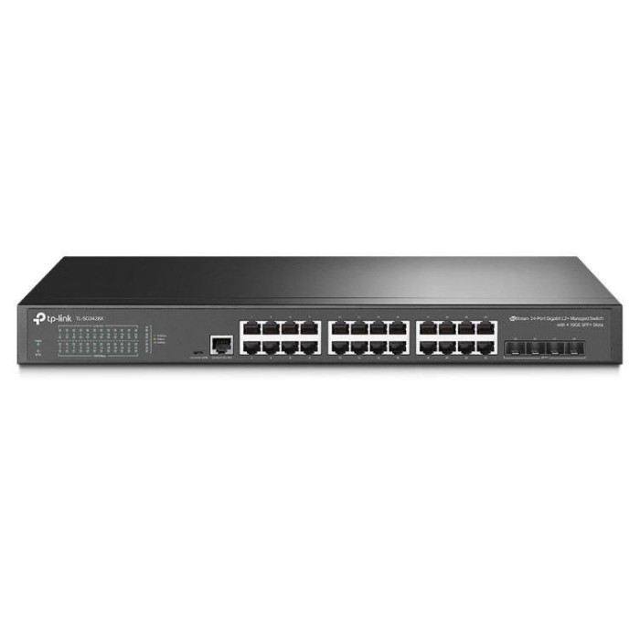 TP-LINK TL-SG3428X 24 PORT GIGABIT+ 4X10G SFP L2+ YONETILEBILIR RACKMOUNT SWITCH TP-LINK TL-SG3428X 24 PORT GIGABIT+ 4X10G SFP L2+ YONETILEBILIR RACKMOUNT SWITCH