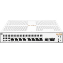 HPE ARUBA JL681A 8 PORT GIGABIT + 2XSFP UPLINK YONETILEBILIR 124W POE SWITCH