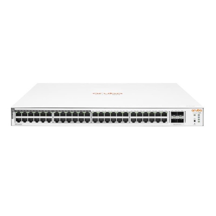 HPE INSTANT ON JL815A 48 PORT GIGABIT / 24 PORT POE + 4X1GB SFP UPLINK RACMOUNT YÖNETİLEBİLİR 370W POE RACKMOUNT HPE INSTANT ON JL815A 48 PORT GIGABIT / 24 PORT POE + 4X1GB SFP UPLINK RACMOUNT YÖNETİLEBİLİR 370W POE RACKMOUNT