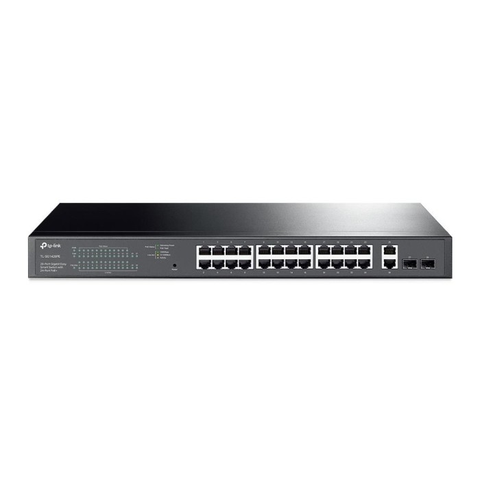 TP-LINK TL-SG1428PE 24 PORT GIGABIT + 2 SFP 250W POE+ SWITCH TP-LINK TL-SG1428PE 24 PORT GIGABIT + 2 SFP 250W POE+ SWITCH
