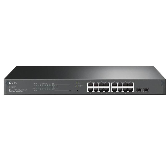 TP-LINK OMADA TL-SG2218P 18 PORT GIGABIT+2GBIT SFP 150W YONETILEBILIR RACMOUNT SWITCH TP-LINK OMADA TL-SG2218P 18 PORT GIGABIT+2GBIT SFP 150W YONETILEBILIR RACMOUNT SWITCH