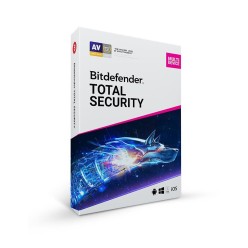 BITDEFENDER TOTAL SECURITY 2021 5KULL. 1YIL KUTU