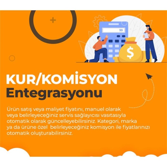VARYANSOFT KUR / KOMİSYON ENTEGRASYONU - YILLIK VARYANSOFT KUR / KOMİSYON ENTEGRASYONU - YILLIK