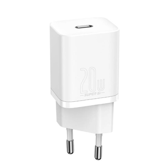 BASEUS SUPER SI CCSUP-B02 QC. 1XTYPE-C ÇIKIS 20W-BEYAZ BASEUS SUPER SI CCSUP-B02 QC. 1XTYPE-C ÇIKIS 20W-BEYAZ