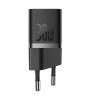 BASEUS GAN5 CCGN070401 MINI FAST CHARGER PD 30W-SIYAH BASEUS GAN5 CCGN070401 MINI FAST CHARGER PD 30W-SIYAH