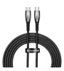 BASEUS GLIMMER SERIES 100W 200 CM PD TYPE-C ŞARJ KABLOSU CADH000801 BASEUS GLIMMER SERIES 100W 200 CM PD TYPE-C ŞARJ KABLOSU CADH000801