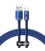 BASEUS CRYSTAL SHINE 100W 120 CM TYPE-C MAVI ŞARJ KABLOSU CAJY000403 BASEUS CRYSTAL SHINE 100W 120 CM TYPE-C MAVI ŞARJ KABLOSU CAJY000403