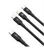 BASEUS RAPID 3IN1 20W 150 CM ŞARJ KABLOSU SİYAH CAMLT-SC01 BASEUS RAPID 3IN1 20W 150 CM ŞARJ KABLOSU SİYAH CAMLT-SC01