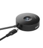 BASEUS CAHUB-F01 ROUND BOX USB HUB SİYAH BASEUS CAHUB-F01 ROUND BOX USB HUB SİYAH