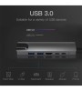 SENSEI TYPE-C 6IN1 HDMI COK FONKSIYONLU USB 3.0 DOCK STATION SENSEI TYPE-C 6IN1 HDMI COK FONKSIYONLU USB 3.0 DOCK STATION