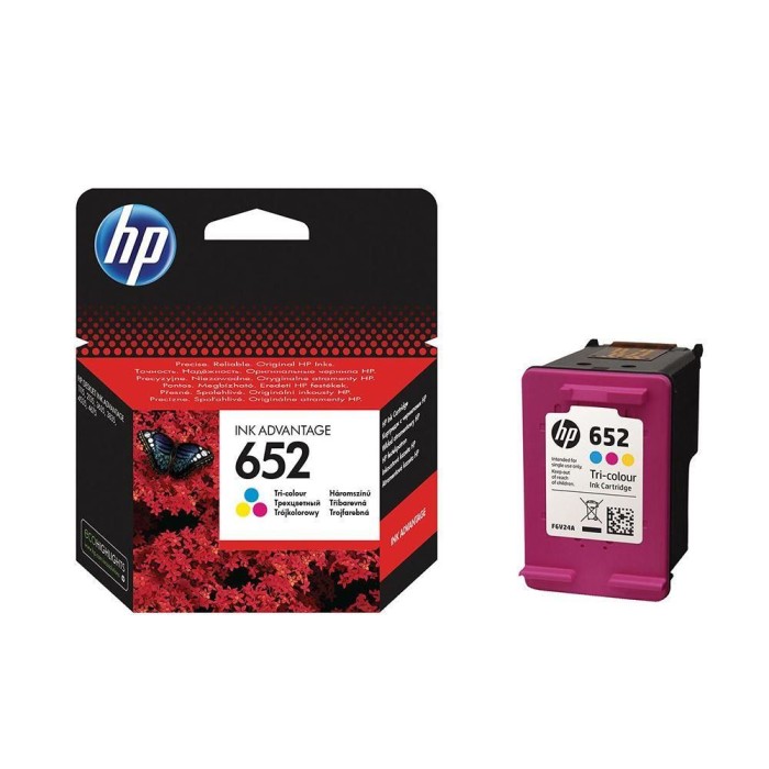 HP F6V24A 3 RENKLİ MÜREKKEP KARTUŞ NO:652 HP F6V24A 3 RENKLİ MÜREKKEP KARTUŞ NO:652