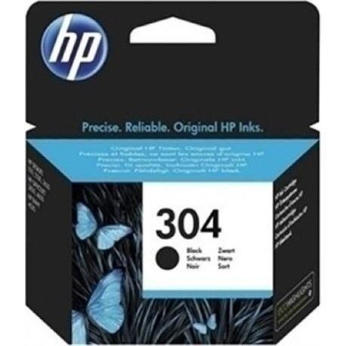 HP N9K06A NO:304 SİYAH KARTUŞ HP N9K06A NO:304 SİYAH KARTUŞ