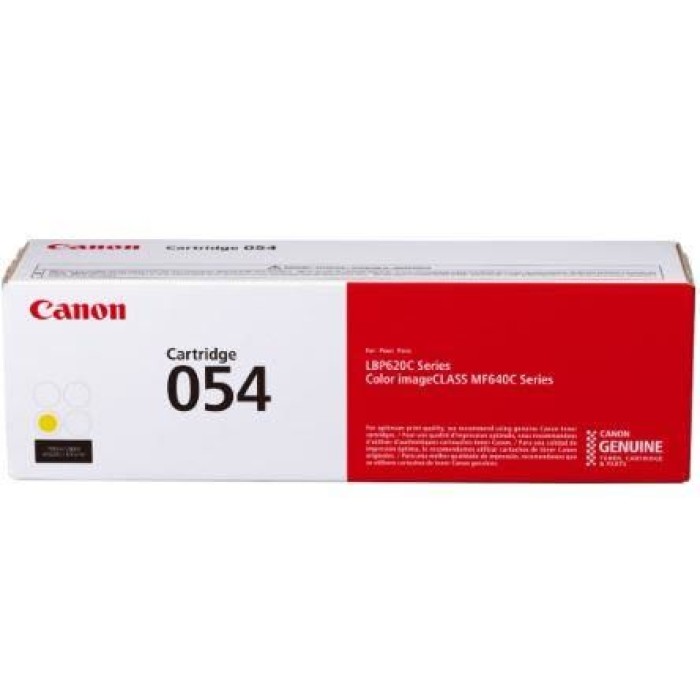 CANON CRG-054Y 1200 SAYFA YELLOW TONER (MF645CX) CANON CRG-054Y 1200 SAYFA YELLOW TONER (MF645CX)