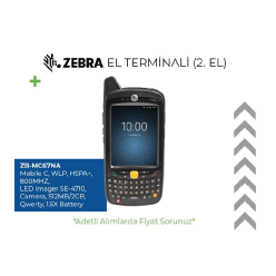 ZB-MC67NA-PMABAA003LC (SH) ZEBRA EL TERMİNALİ (2. EL)